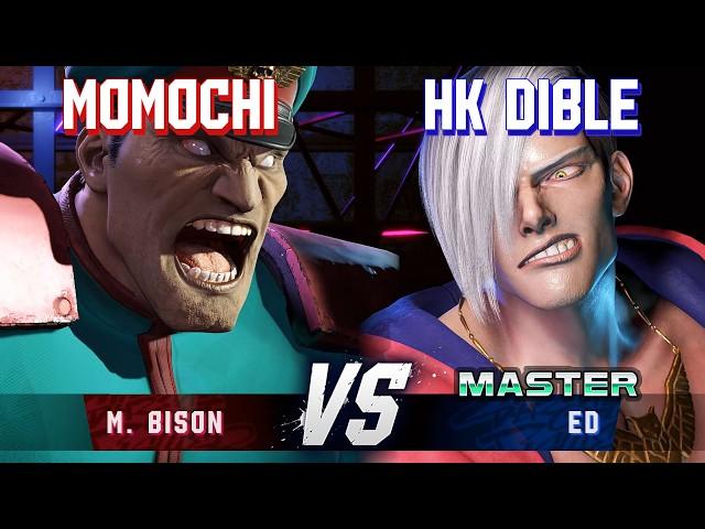 SF6 ▰ MOMOCHI (M.Bison) vs HK DIBLE (Ed) ▰ High Level Gameplay