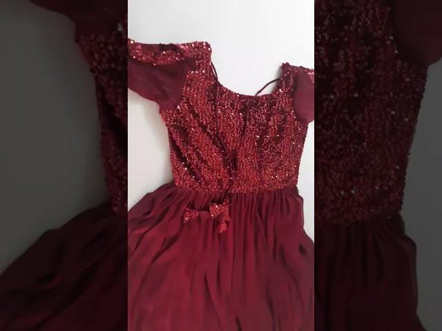 Designer gown cutting and stitching #shortvideo