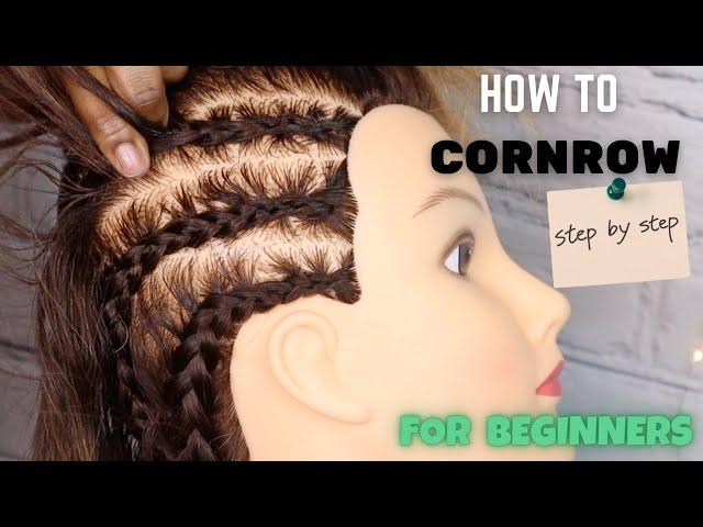 How to Cornrow for Beginners, Step-by-Step | Part 1 of Braiding Series