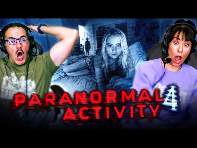 PARANORMAL ACTIVITY 4 (2012) MOVIE REACTION!! First Time Watching! Kathryn Newton | Blumhouse Horror