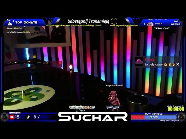 DJ SUCHAR - Rozpoczęcie Wakacji 2024 Live Mix 22.06.2024 Na Zywo !!! Club , Retro , Vixa , Nowosci