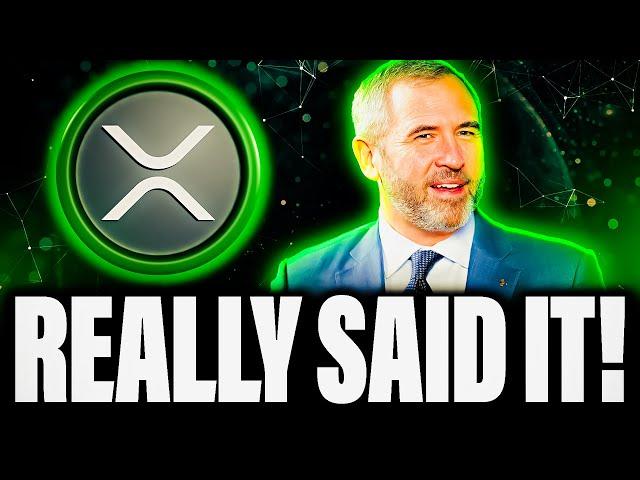 RIPPLE CEO LEAKS BIG SECRET | XRP HOLDERS PAY ATTENTION