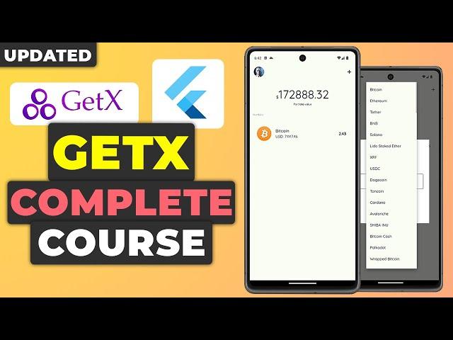 Flutter GetX Tutorial | Flutter GetX REST API & State Management