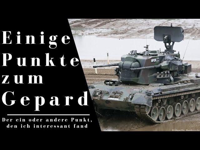 9 Punkte zum Flak-Panzer "Gepard" - Dem nicht mehr ganz so kalten Krieger