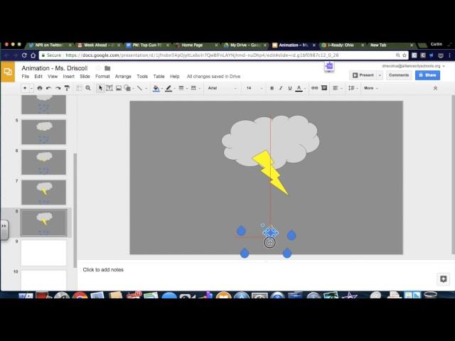 Simple Animation in Google Slides