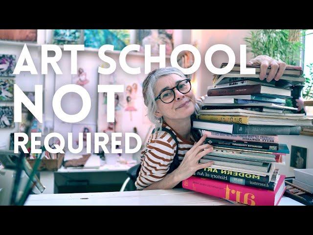 BEST Books for Creativity ~ Art School NOT required!