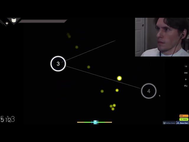 Jerma sets INSANE score on osu! (real)