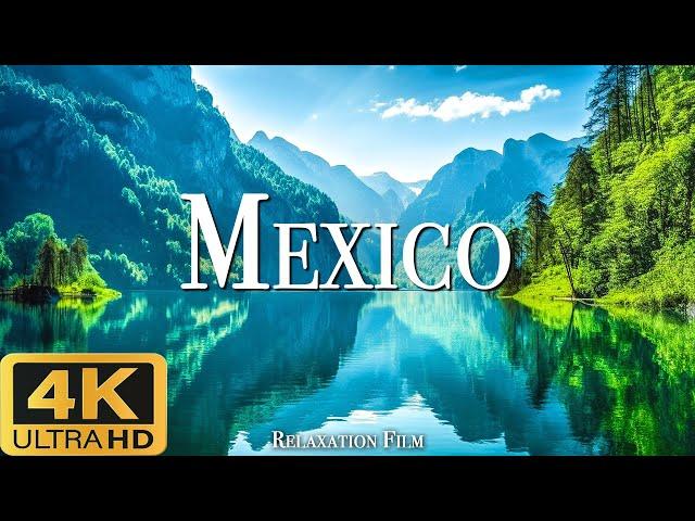 МЕКСИКА (4K Ultra HD) - Удивительно красивые пейзажи природы с кинематографической музыкой
