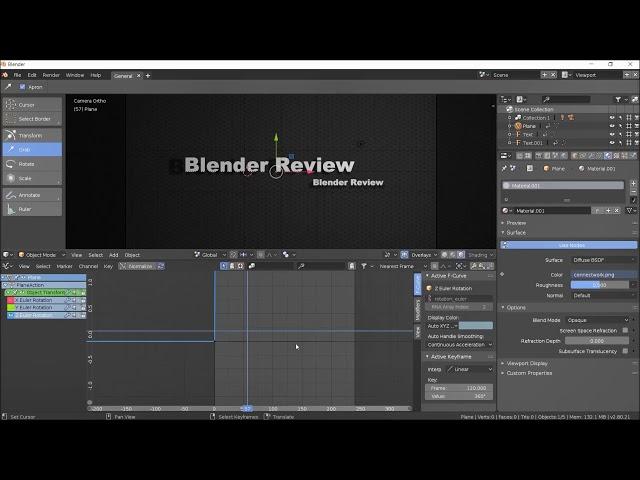 Blender Quick Start Guide | 8. Editing animation in Blender 2.8