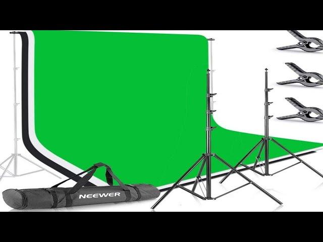 How to Set Up Neewer Video and Photography Background Stand Support System | Unboxing