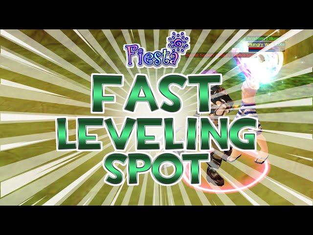 Fiesta Online NA - Fast Leveling Spot [2022]