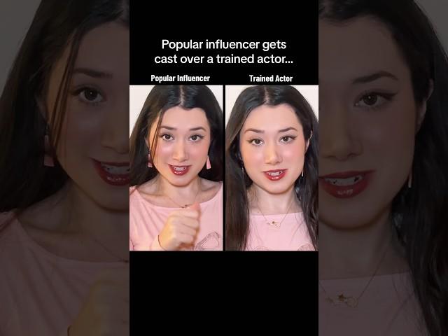 Popular Influencer vs. Trained Actor!! Acting Challenge, have you seen this movie? #acting #movies