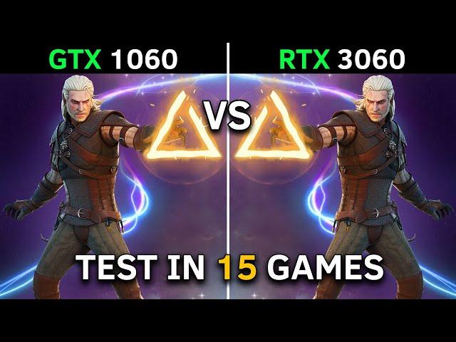 GTX 1060 vs RTX 3060 | Test In 15 Latest Games