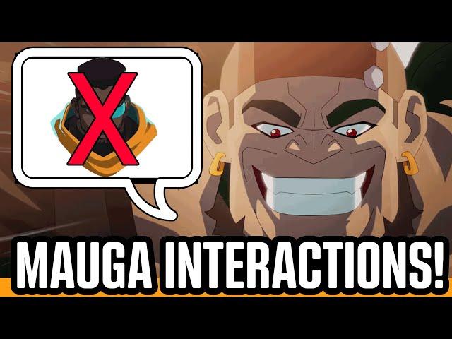 The NEW Overwatch Mauga Interactions are HILARIOUS 