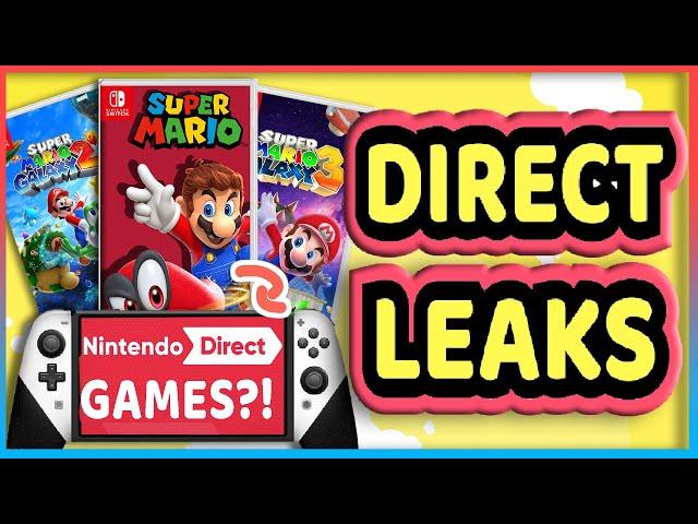 Super Mario Nintendo switch Leaks appear + June Direct Game LEAKED!