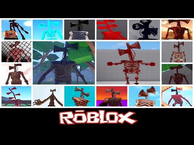 Siren Head in 30 Games trevor creatures [Roblox]