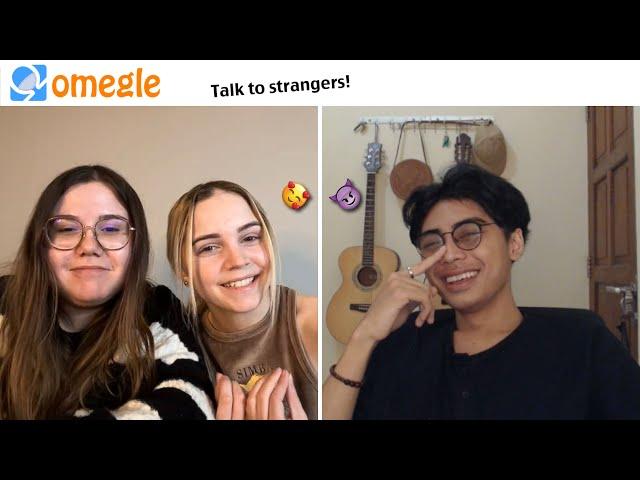 CEWEK BULE INI SENENG BANGET DI GOMBALIN | OMETV | OMEGLE