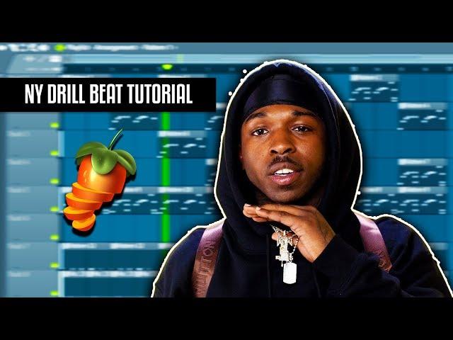 FL Studio - UK Drill Beat Tutorial [FREE Project Files]