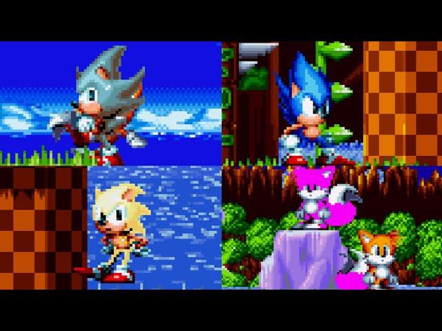 All Color Glitches in Sonic Mania!