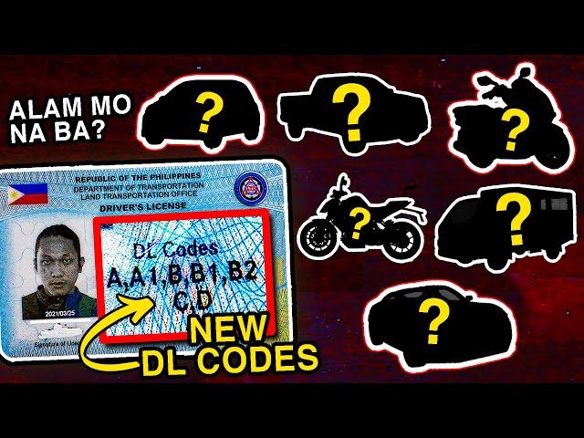 MGA DAPAT MO LANG IMANEHO SA BAGONG LISENSYA 2024 LTO UPDATES NEW DRIVERS LICENSE CODES