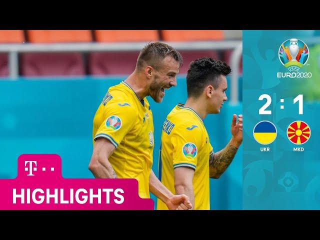 Ukraine – Nordmazedonien, Highlights | UEFA EURO 2020, Gruppenphase | MAGENTA TV