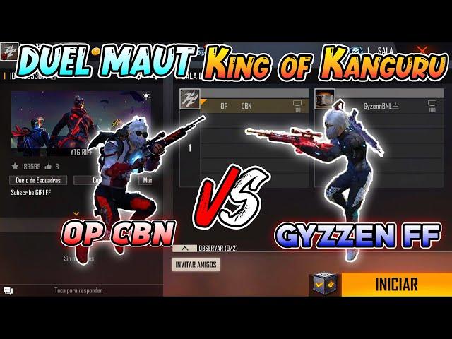 DUEL MAUT FREESTLYE KANGURU WITH GYZZEN FF !!! AUTO KASIH PAHAM KANGURU BRUDASSS ...!!!! FREEFIRE