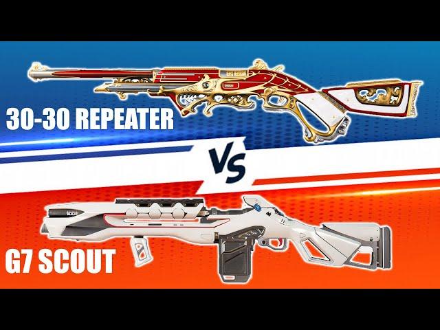 30-30 Repeater vs G7 Scout - кто лучше? 8 сезон Apex Legends гайд по оружию