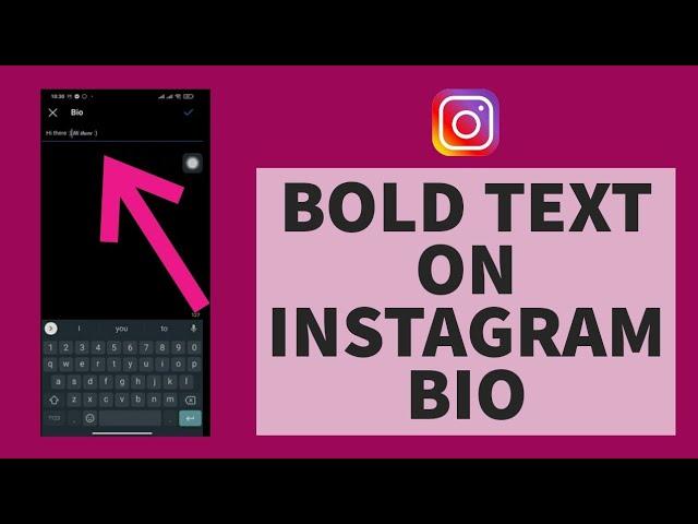 How to Bold Text on Instagram Bio (Quick & Easy!)