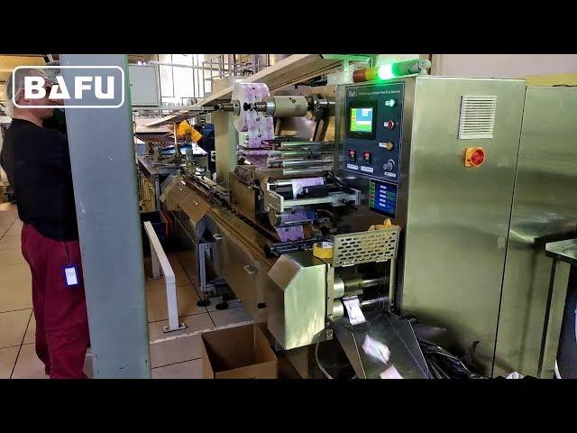 Bafu FWC350 High Speed Flow Wrapper at Russian chocolate factory