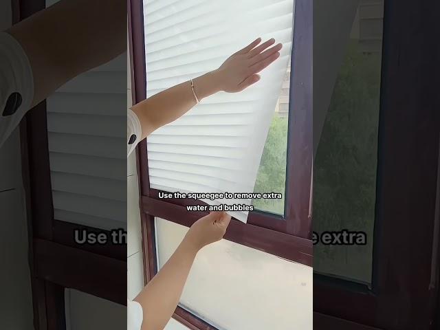 【Install Window Glass Privacy Film】Glass Window Film Decorative Window Stickers for Windows & Doors