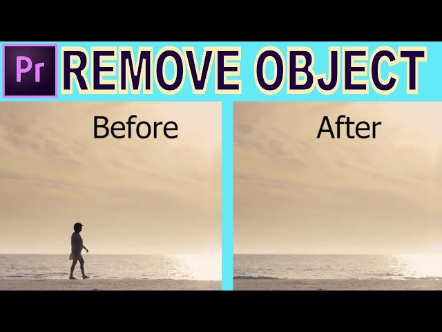 Remove object from scene - Adobe Premiere Pro Tutorial