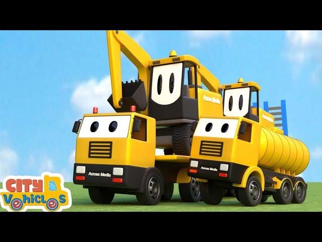 Dump Truck Song - Construction Trucks Nursery Rhymes.