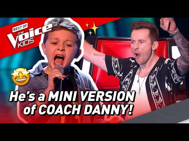 Little ROCKSTAR George is BORN TO PERFORM!  | The Voice Kids UK 2020