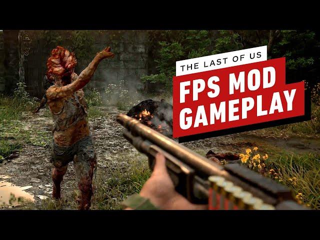 The Last of Us Part 1 - PC First Person Mode Mod Gameplay