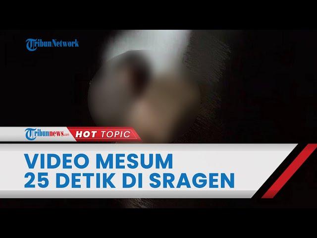 Video Mesum 25 Detik di Sragen Beredar di Twitter, Sejoli Berhubungan Badan Terekam dari Balik Pintu