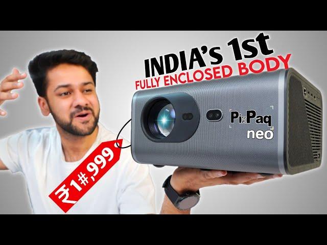 i Tested The Best Projector Of 2023 Under 20000 | PixPaq neo Unboxing & Review