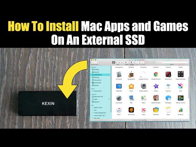 How To Install Mac Apps and Games On An External SSD