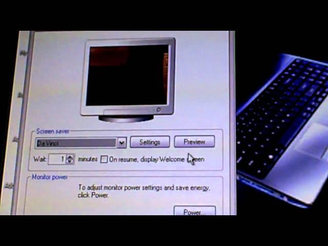 How two change your Screen Saver(On Windows XP)