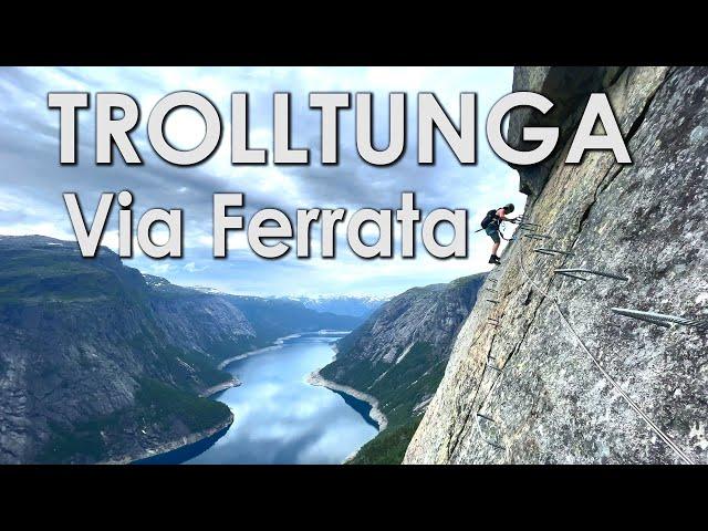 Trolltunga Via Ferrata; Odda, Norway