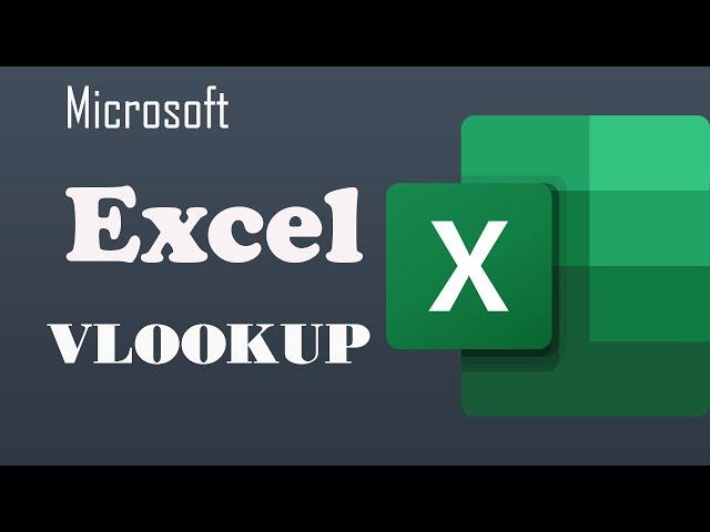 Excel: How to use vlookup in Microsoft Excel 2016