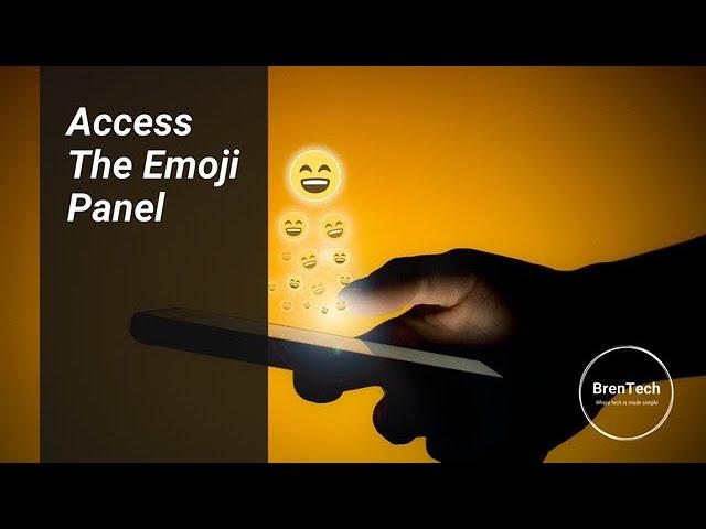 Access The Emoji Panel In Windows 10