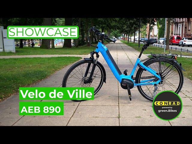 Velo de Ville AEB890 [ConRad] [2021] Showcase - Bosch Performance Line Shimano Nexus