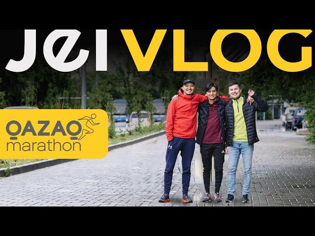 Qonaev - VLOG. Qazaq Marathon - birinshi starty. Atlettardyn talasy