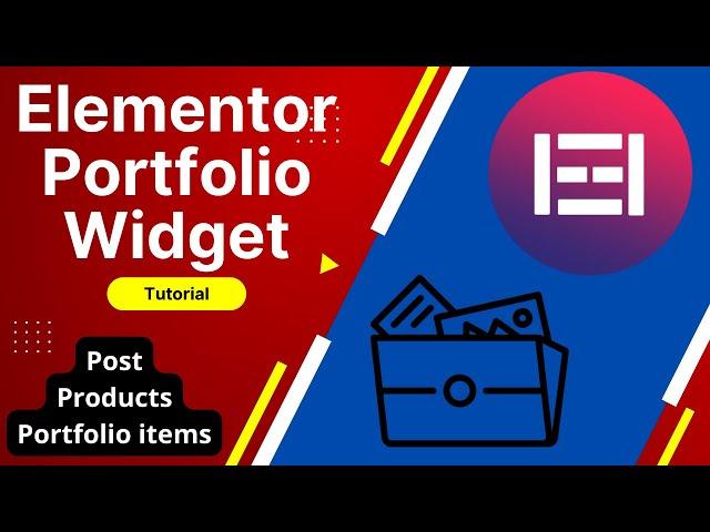 New Elementor Portfolio Widget Tutorial | Elementor Pro Tutorial