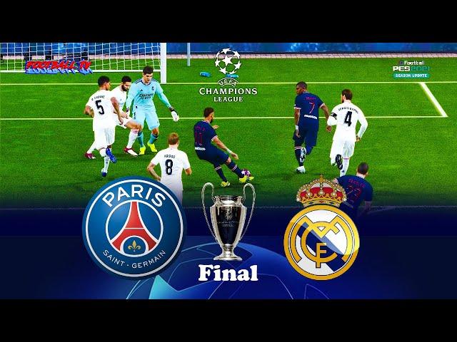 PES 2021 | PSG vs REAL MADRID | Final UEFA Champions League UCL | Gameplay PC