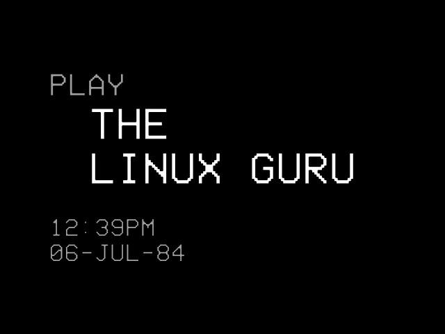 Welcome To The Linux Guru