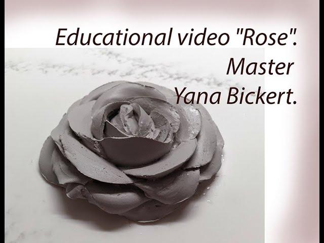 Educational video on the bas-relief "Rose". Обучающее видео по барельефу "Роза"