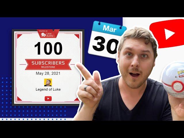 How to get your First 100 Subscribers on YouTube (in 30 days!)