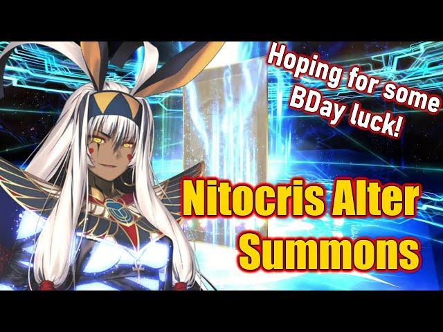 [FGO NA] Treating myself to some Nitocris Alter BDay rolls | Lostbelt 7 Nahui Mictlān Pickup Summon