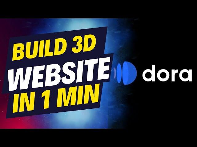 Dora AI Website Builder Review (No-Code 3D Magic) | Demo | Review